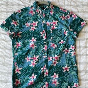 J.Crew Floral Button Up